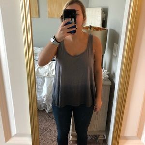 Grey ombré boutique shirt